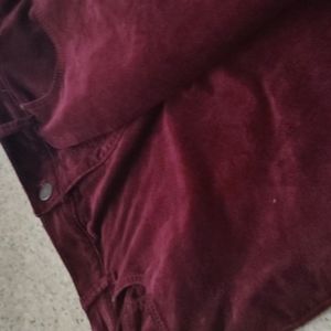 ANN TAYLOR VELVET JEANS
